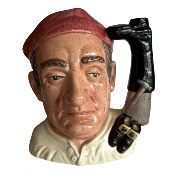 Vintage Royal Doulton “Bootmaker” Toby Jug D6572 Ceramic Collectible Mug England - Picture 1 of 6